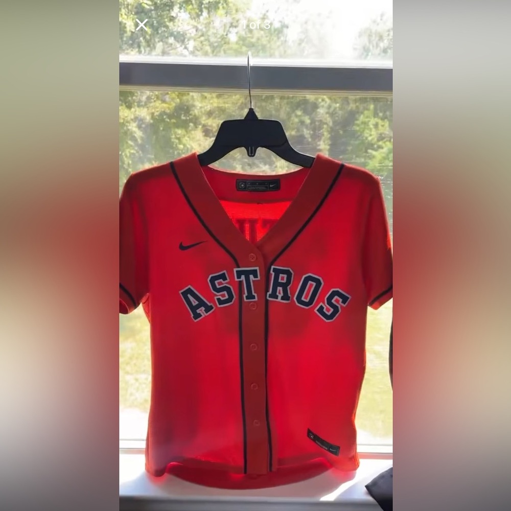 Red Altuve Jersey with Number 27